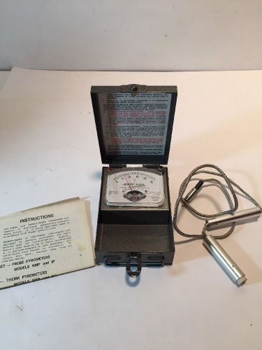 Vintage Pocket Probe PYROMETER Model NMP