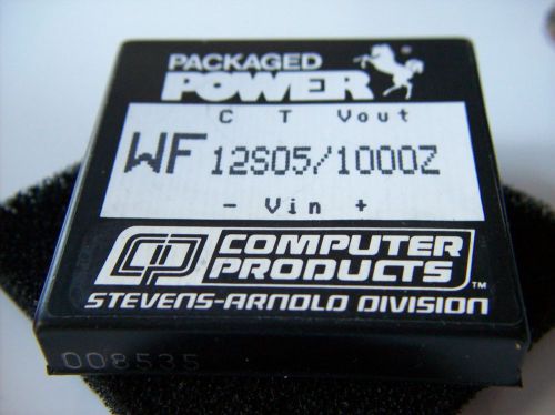 Packaged Power WF12S05/1000Z CP Stevens-Arnold Division DC/DC Converter
