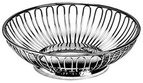 American metalcraft  (obs58)  8-1/4&#034; x 5-1/8&#034; stainless steel oval basket for sale