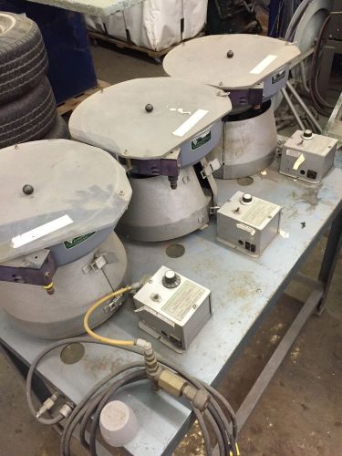 VIBRATORY PARTS FEEDERS (3) Automation Devices  MAKE AN OFFER. MUST GO!