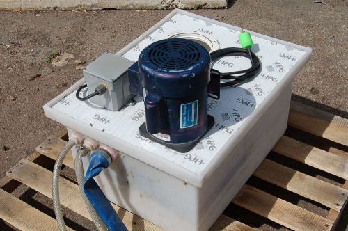 LEESSON WATER COLLECTION SUMP REMOVAL SYSTEM WEBSTER PUMP FLOWLINE CONTROLLER