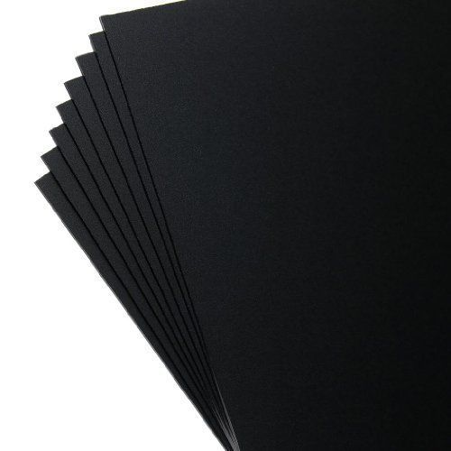 KYDEX V Sheet - 0.060&#034; Thick, Calcutta Black, 12&#034; x 12&#034; 8PACK