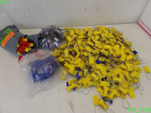 Large mixed lot of padlock security seals - new for sale