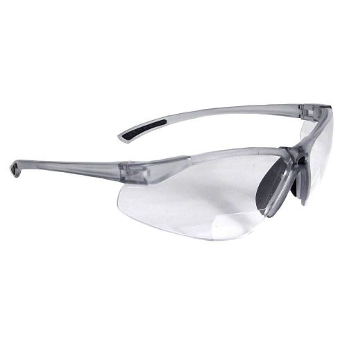 Radians c2-120 bi-focal reading safety glasses with clear 2.0 lens for sale