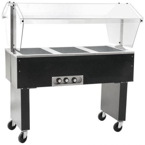 EAGLE GROUP DELUXE SERVING MATE 3-WELL ELECTRIC HOT FOOD TABLE / BUFFET - BPDHT3