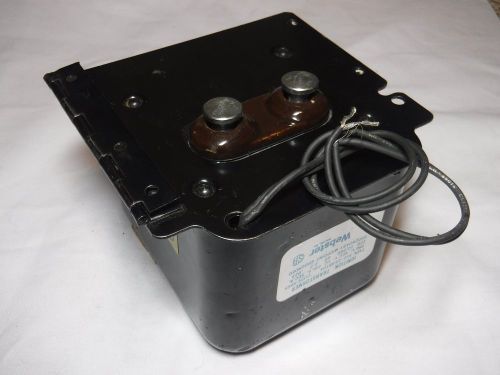 Webster 312-25ab104 ignition transformer secondary midpoint grounded for sale