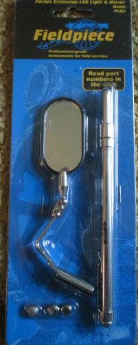 Fieldpiece plm2 lighted extension mirrortool with a bright led reflects light for sale