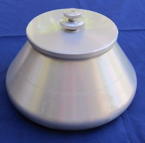 Sorvall SS-34 Centrifuge Rotor w/ Four Rubber Inserts and Lid
