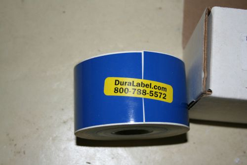 Graphic Products DuraLabel 4000 42-3006 BLUE 3.0 Mil Premium Vinyl Tape 2&#034; x 70&#039;