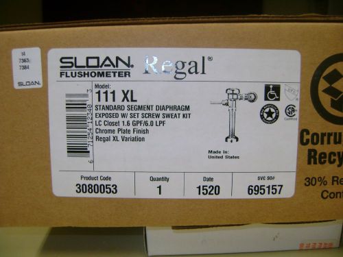 Sloan regal flushometer  111  xl for sale