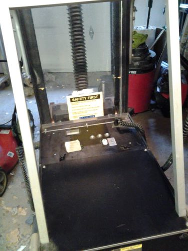 Alum-A-Lift portable work station, Clean Room, 100 pound lift, battery operated,