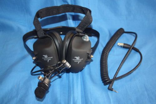 Interamerican Tech Corp. Racing Headset for Two Way Radio Black ~Make Offer~ FS