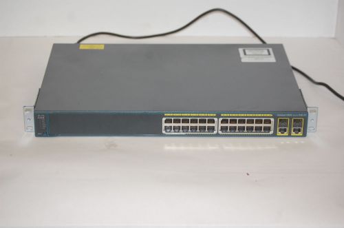 -MINT- Cisco WS-C2960-24PC-L Catalyst 24 10/100 PoE Ports Switch