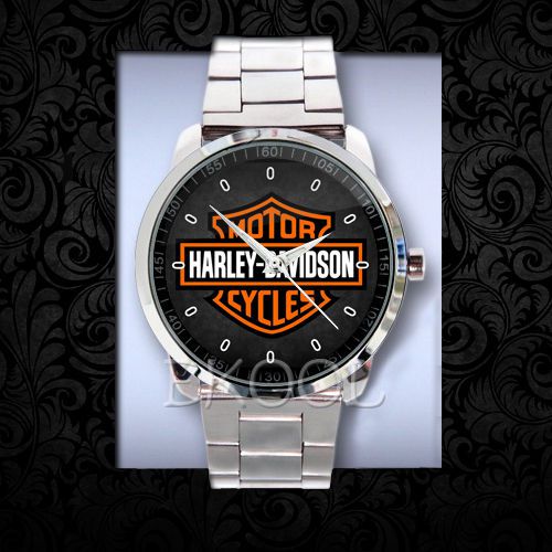 386 Harley motorcycle Logo Watch New Design On Sport Metal Watch