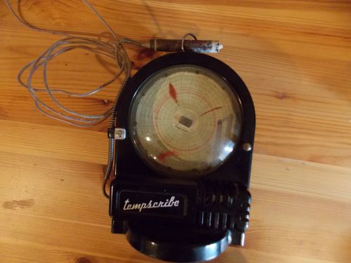 Vintage Bacharach  Tempscribe Temperature Chart Recorder