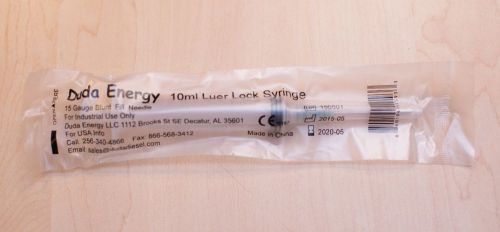 Set of 8 - 10 mL Luer Lock Blunt Syringe