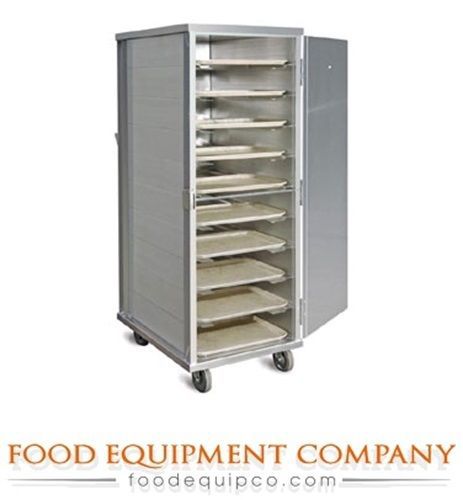 Piper ad-9s enclosed tray delivery cart aluminum (9) tray capacity for sale