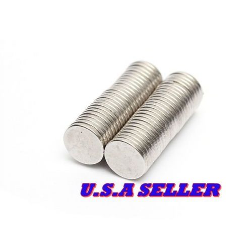 50pcs 8mm x 1mm disc round strong rare earth magnets neodymium n35 u.s shipped for sale