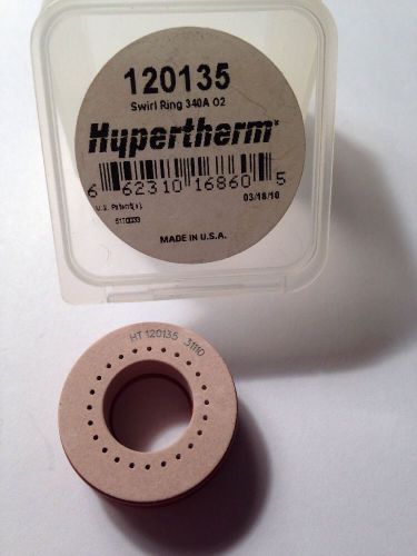 HYPERTHERM 120135 Swirl Ring 340A O2 NEW IN PACKAGE 1 Pc