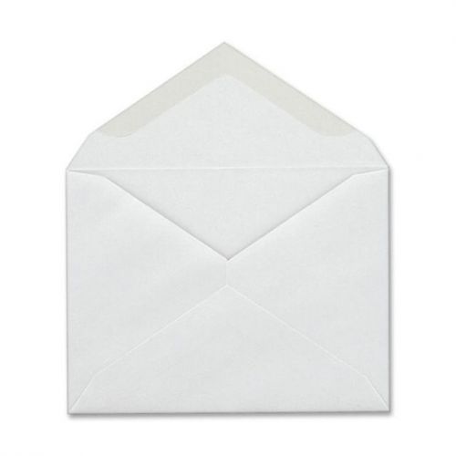 Columbian envelopes co198  invitation envelope, 24 lb white wove, 4 3/8&#034; x 5 3/4 for sale
