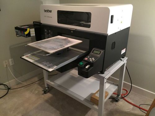 Brother GT-381 DTG Printer and Lawson Easy Stroke Pre-Treat Machine