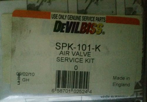 NEW DEVILBISS SPK-101-K AIR VAVLE SERVICE KIT