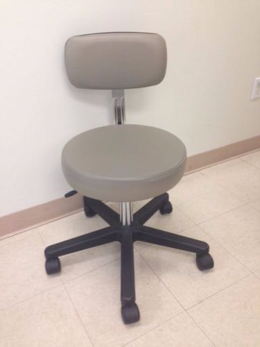 MIDMARK Ritter Air Lift STOOL w/Backrest Exam NEW #273-001 Medical ANY COLOR