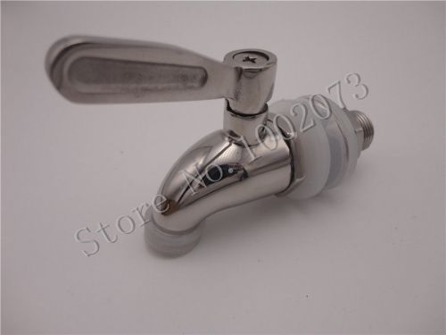 Stainless Steel Iced Beverage Wine Beer Dispenser Replacement Spigot Faucet 16mm