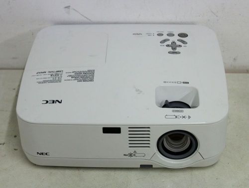 Nec np610g 3500 ansi lumens xga 4:3 720p 1080p hd digital video projector for sale