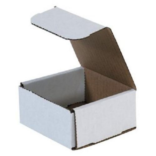 Corrugated Cardboard Shipping Boxes Mailers 4&#034; x 4&#034; x 2&#034; (Bundle of 50)