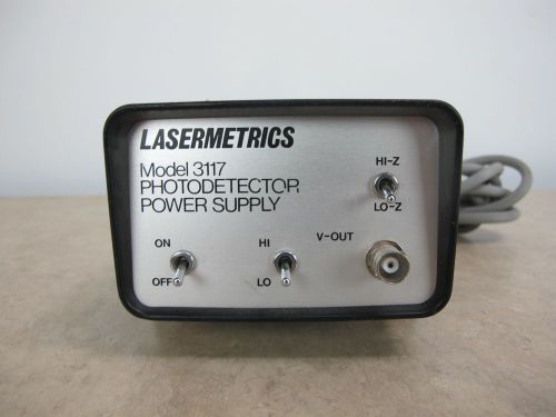 Lasermetrics 3117 Photodetector Power Supply 3117PS