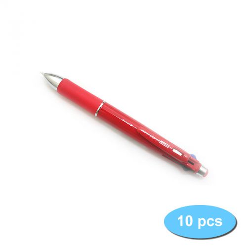 GENUINE Zebra B4SA3 Clip-on multi 1000S 0.7mm Multifunctional Pen (10pcs) - Red