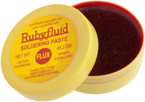 Forney 38125 ruby fluid soldering paste flux, 1.69 oz for sale