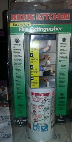 Kidde Safety Kitchen Fire Extinguisher, UL 2-B:C, 1.5 Lbs., Disposable, #KK2