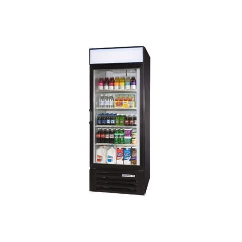 Beverage air lv23-1-b-led lumavue refrigerated merchandiser for sale
