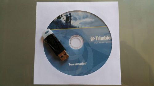 TRIMBLE TERRAMODEL DISK AND USB DONGLE