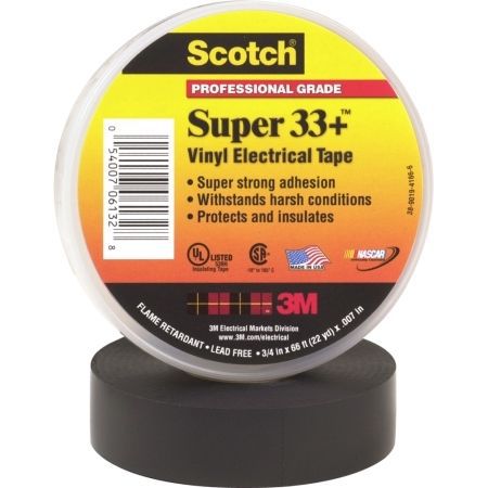 3M Products - Electrical Tape,#33, 3/4&#034; x 66&#039;/10 rolls