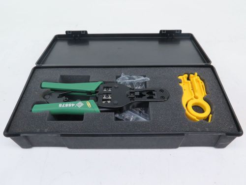 Greenlee  45575 telephone ratchet cable stripper w/ case for sale