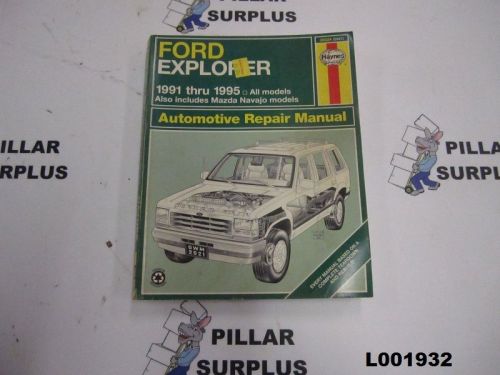 Haynes repair book ford explorer for sale