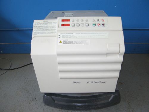 Ritter M11 UltraClave Dental Steam Sterilizer Autoclave with 60 Day Warranty