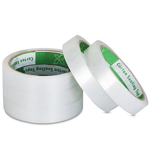 Metronic transparent tape 0.75 inches x 50 yards 3 inch core 8 rolls clear ec... for sale