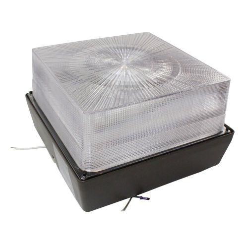 Stonco lyte cube square canopy 70w high pressure sodium ceiling light fixture for sale
