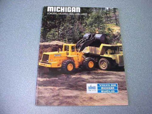 Michigan L320, L480 &amp; L480T Wheel Loader Brochure (Nice rarer item)