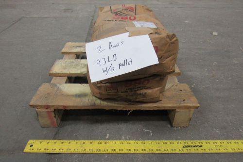 Lincoln ed027858 880 submerged welding flux 93lbs lot of 2 bags for sale