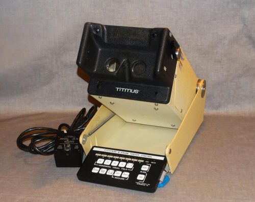 Titmus ii vision tester with controller titmus optical inc. eye testing machine for sale