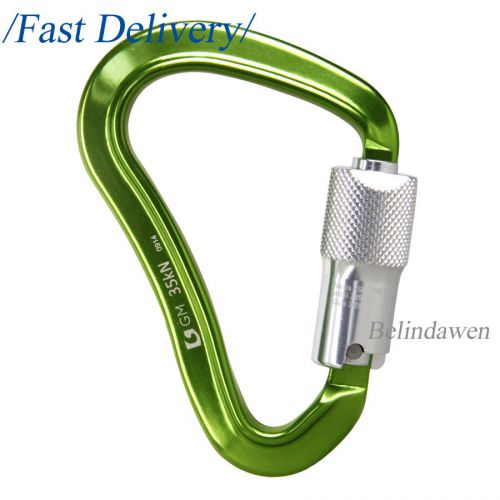 35kn triple lock 3-stage carabiner strongest for tree working arborist workinng for sale