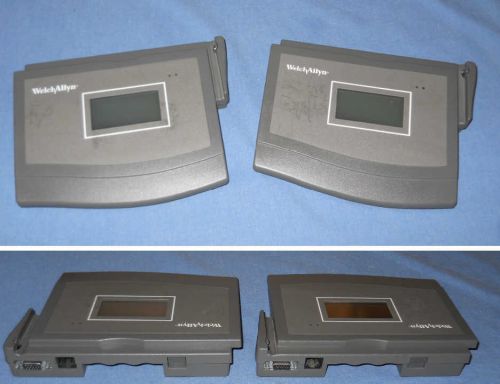 LOT OF 2* Welch Allyn TT1500 POS Transaction Signature Capture Pad *No AC/Stylus