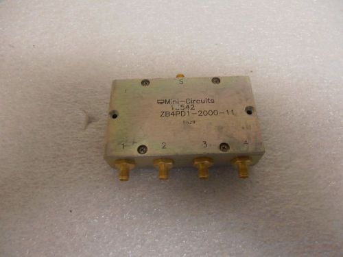 Mini-Circuits ZB4PD1-2000-11 Power Splitter 1 to 4