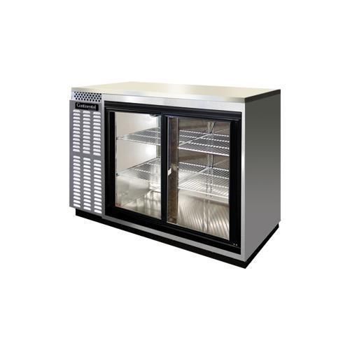Continental Refrigerator BBUC50-SS-SGD Back Bar Cabinet, Refrigerated