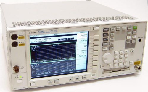 Agilent / hp e4406a vsa-transmitter tester / signal analyzer, 7 mhz - 4 ghz for sale